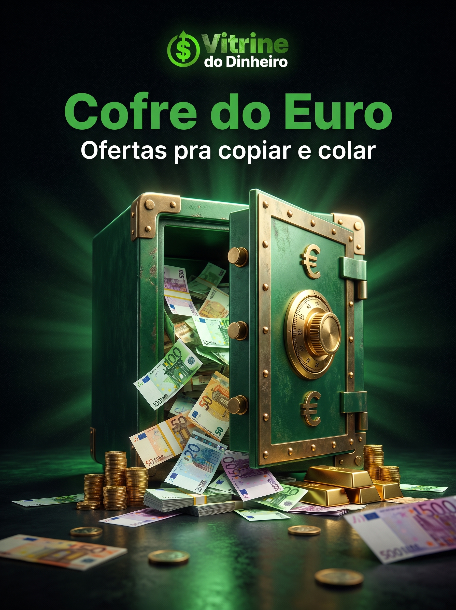 Mockup do Cofre do Euro